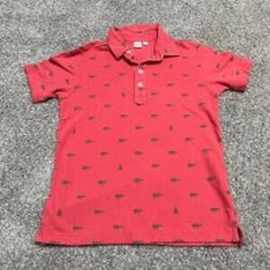 UNIQLO x Michael Bastian Boys Red Polo size 9-10